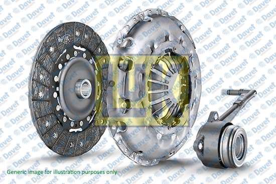 LUK 624340833 Debriyaj Seti (510003510 Rulmanli) Vito W639 10> W447 14> Sprinter 3t-3.5t-4.6t-5t 09=>